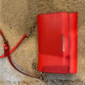 Michael kors wallet on a chain